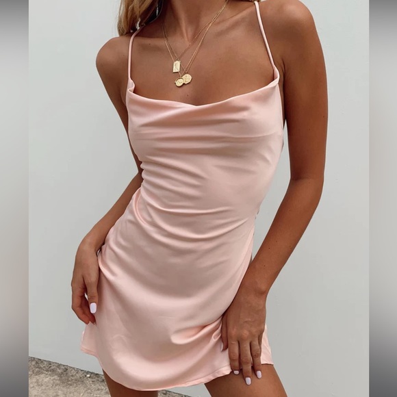 princess polly celena mini dress in pink - Picture 6 of 11